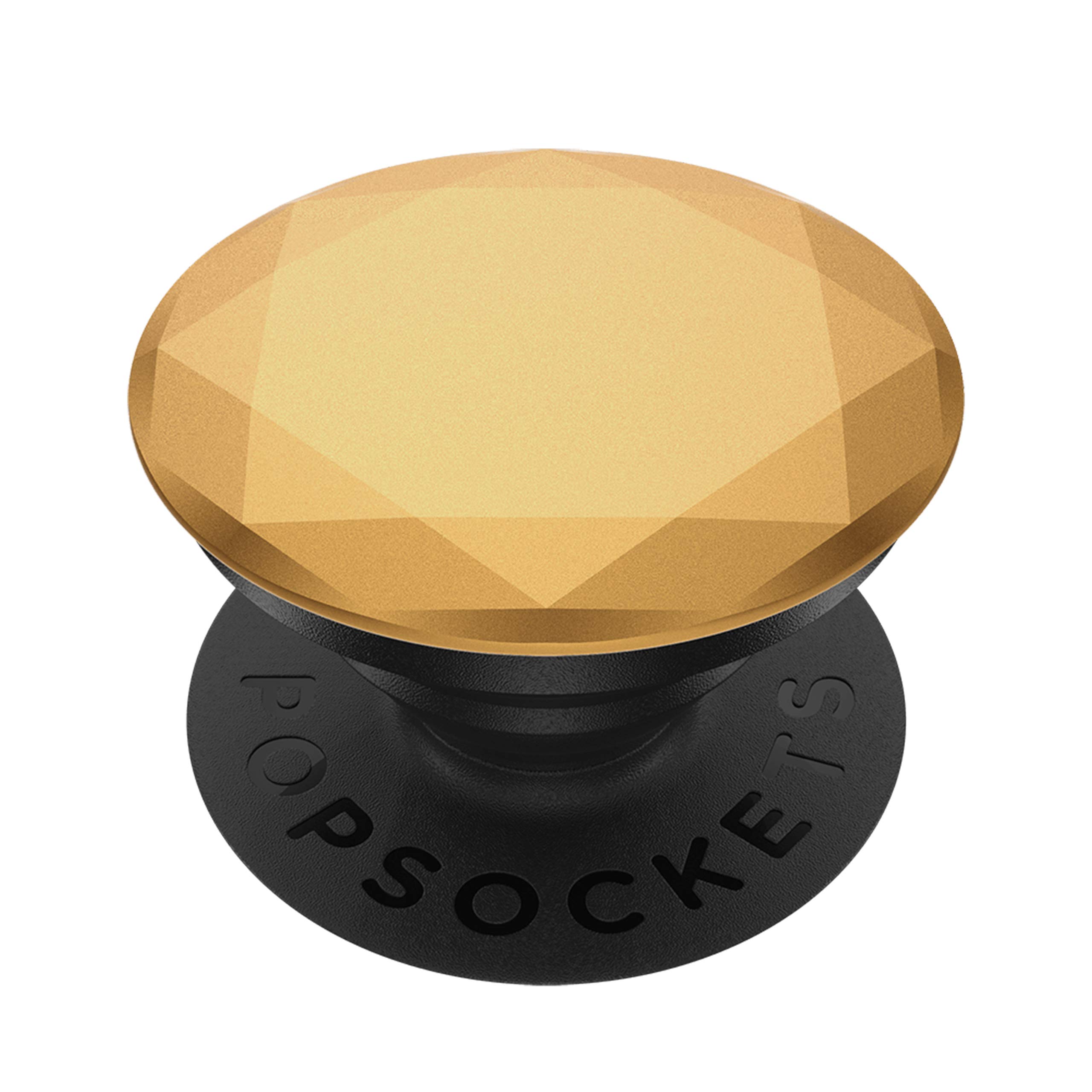 Amazon | PopGrip Metallic Diamond Medallion Gold POPSOCKETS